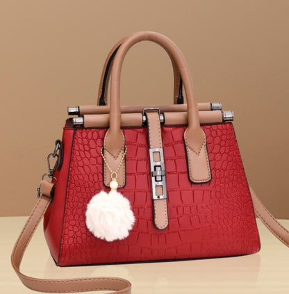 Elegant European Style Large Capacity Tote Handbag for Women