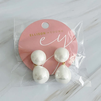 Classic Pearl Statement Earrings