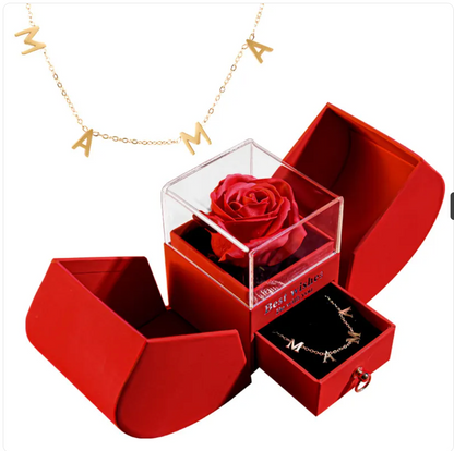 Luxury Rose Necklace Box