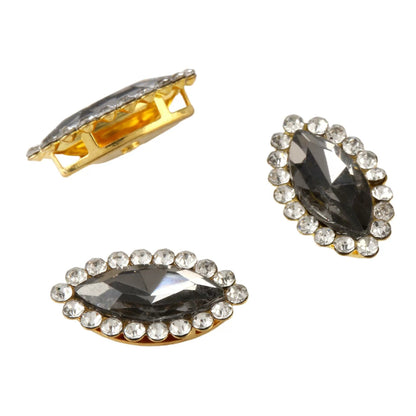 Luxury Crystal Rhinestone Hair Gems – Teardrop Glass Accessories