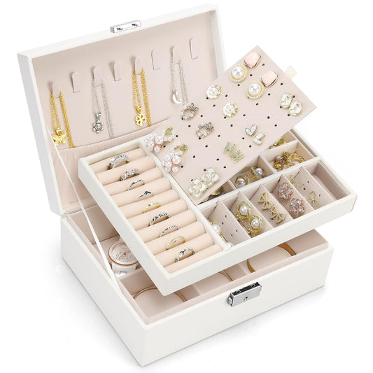 Luxury Jewelry Case for Rings & Earrings