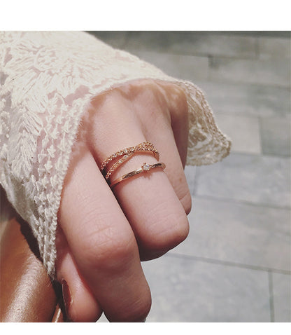 Vintage Adjustable Women’s Ring – Elegant Minimalist Fashion Jewelry