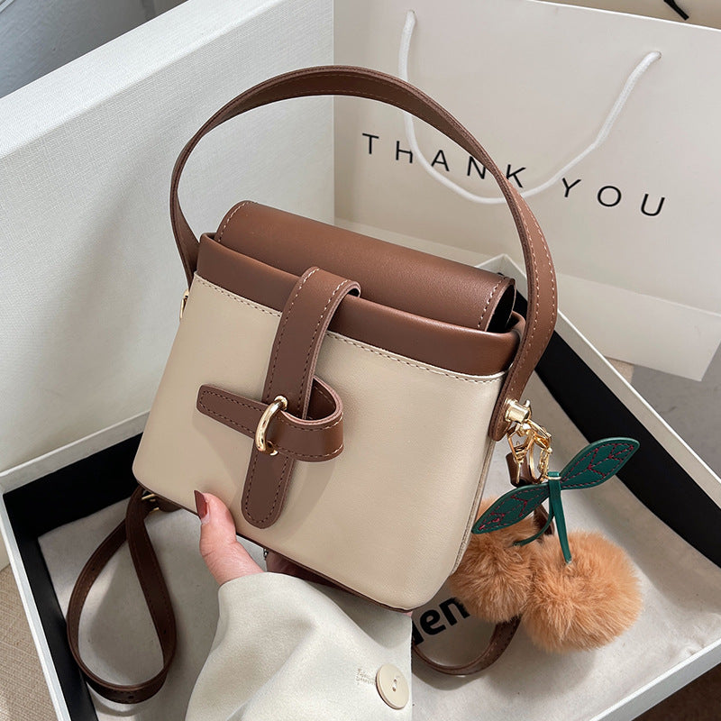 Luxury Mini Crossbody Handbag for Women – Elegant Textured Shoulder Purse