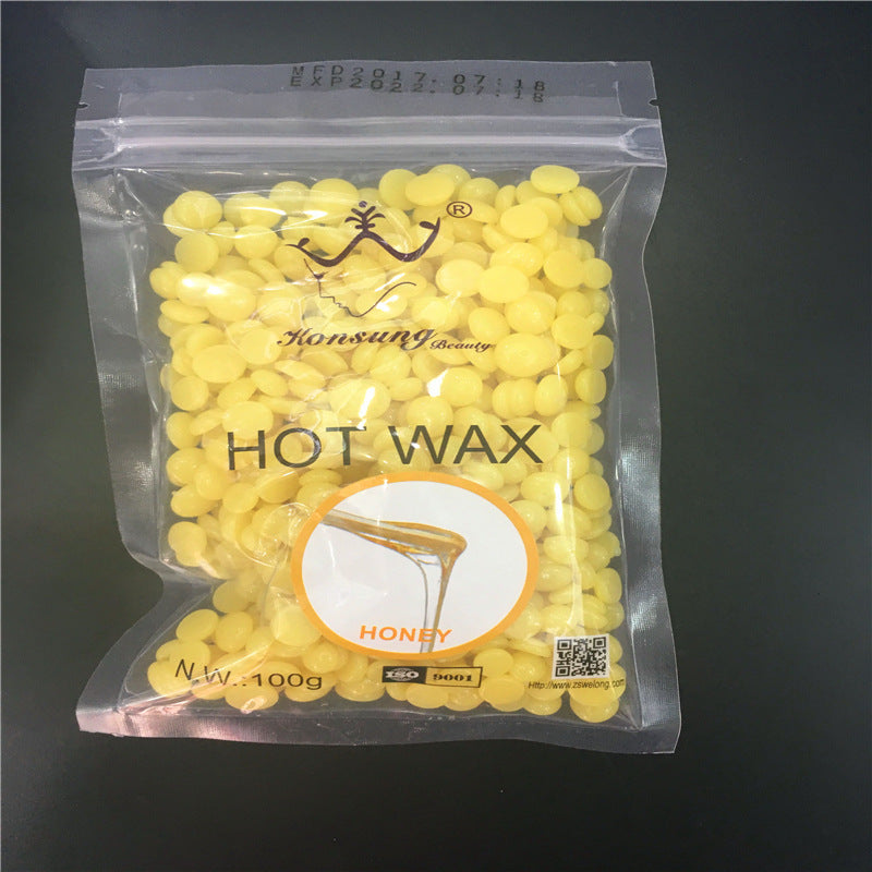 Professional Wax Beans Kit for Hair Removal – Hard Wax Beads & Nail Beauty Tools for Smooth Skin