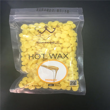 Professional Wax Beans Kit for Hair Removal – Hard Wax Beads & Nail Beauty Tools for Smooth Skin