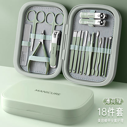 Premium Stainless Steel Manicure & Pedicure Kit