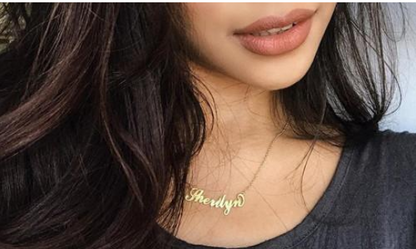 Personalized Gold Name Necklace