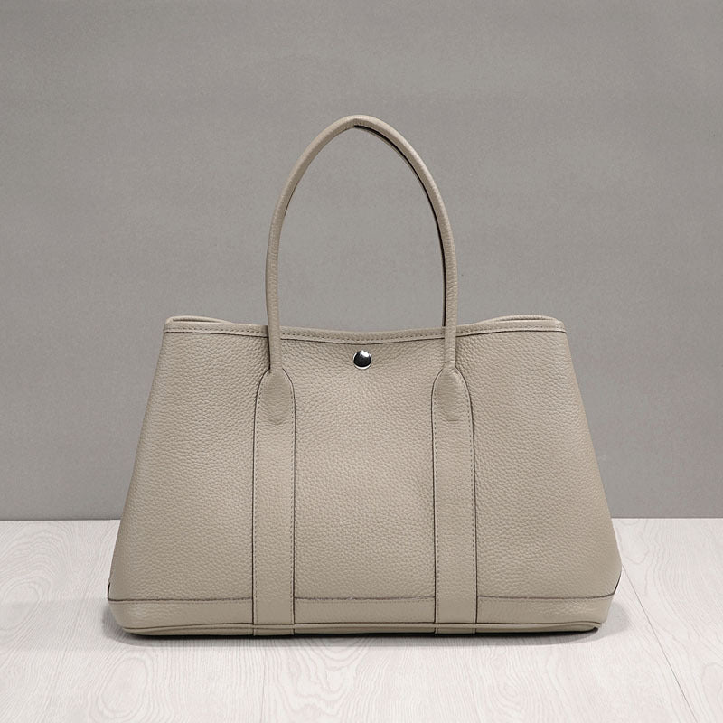 Luxury Korean Style Leather Tote Handbag for Women