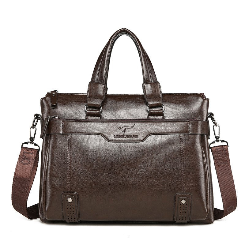 Men's Shoulder Business Computer Handbag