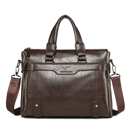 Men's Shoulder Business Computer Handbag