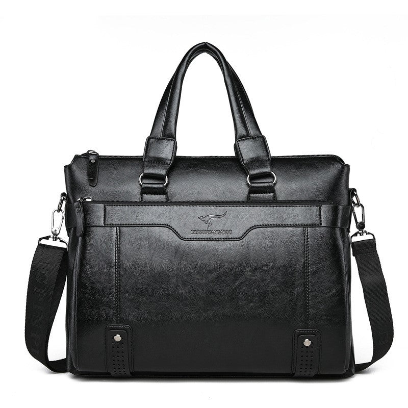 Men's Shoulder Business Computer Handbag