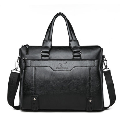 Men's Shoulder Business Computer Handbag