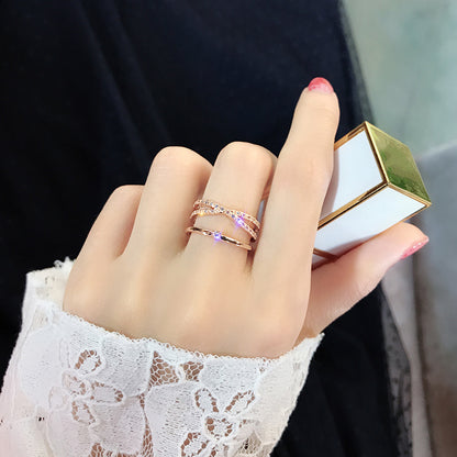 Vintage Adjustable Women’s Ring – Elegant Minimalist Fashion Jewelry