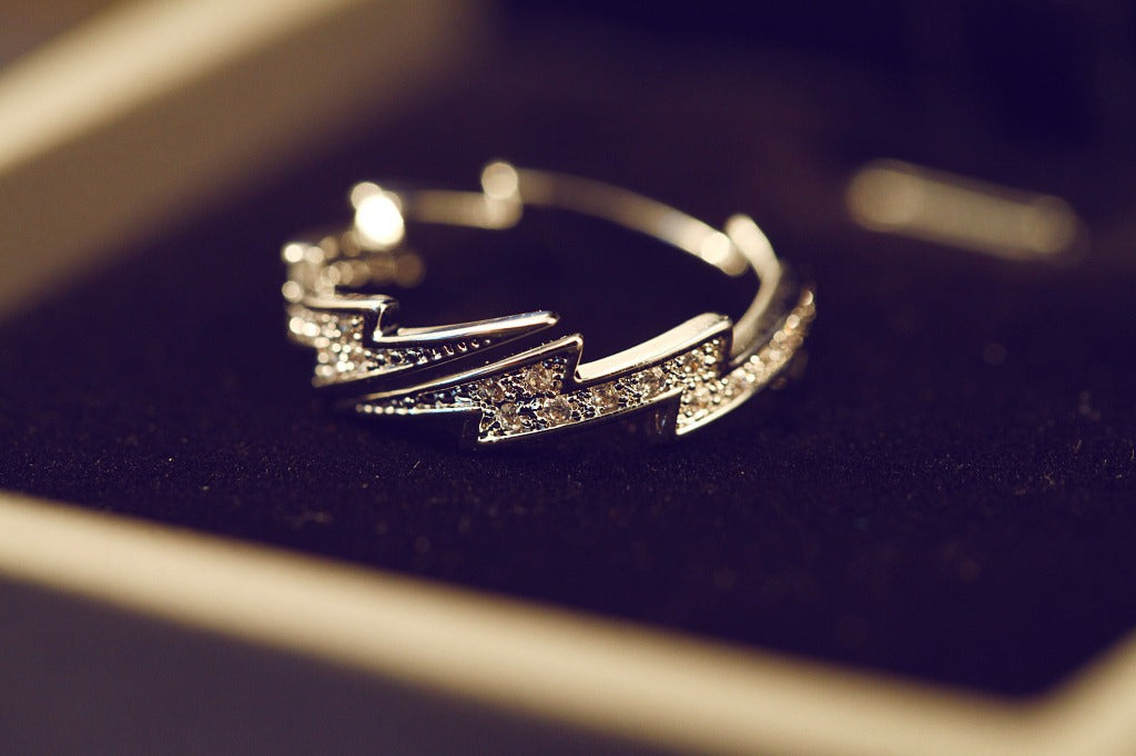 Luxury Geometric Stackable Ring for Women