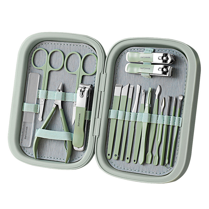 Premium Stainless Steel Manicure & Pedicure Kit