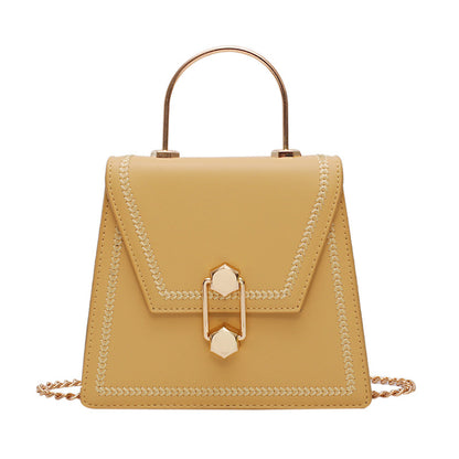 Luxury Chain Top Handle Messenger Handbag for Women