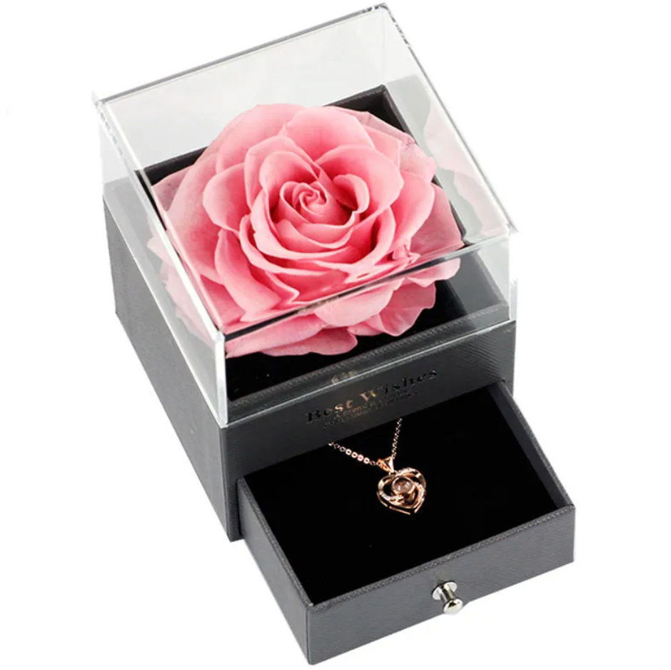 Eternal Rose Jewelry Box
