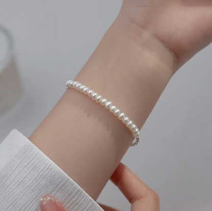 Vintage French Pearl Bracelet for Women